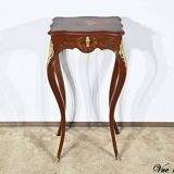 Small Table in Lacquered Wood, Louis XV Style – Late 19th Century