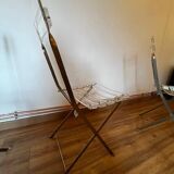 Set of 4 plexiglass folding chairs by Yonel Lebovici and Bernard Berthet 1970