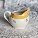 Vintage Sarreguemines porcelain milk jug – Floral motif