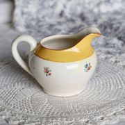 Pot à lait vintage porcelaine Sarreguemines – Motif fleuri