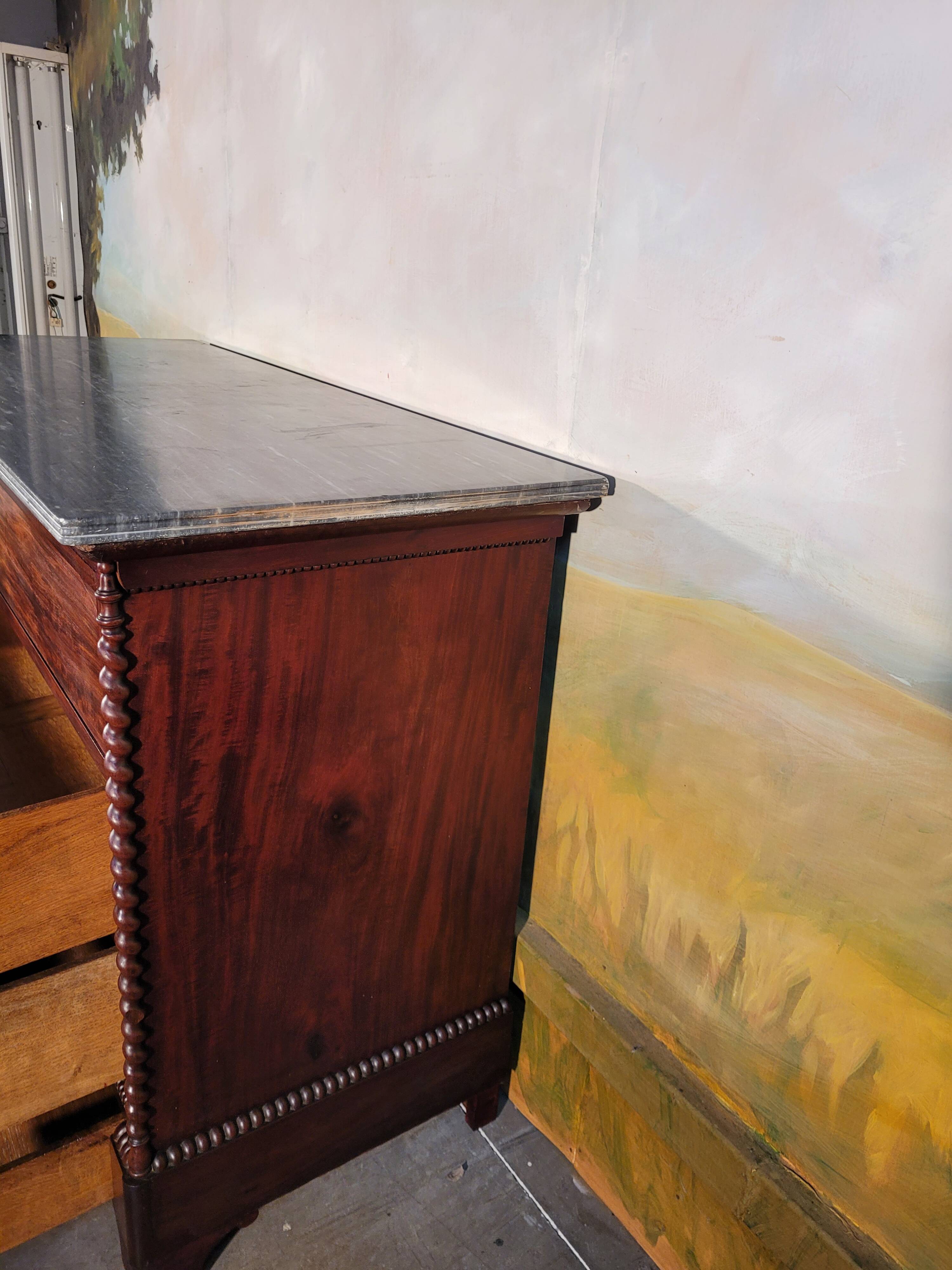 Louis Philippe mahogany writing desk