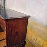 Commode bureau Louis Philippe en acajou
