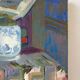 The reading table, oil on canvas