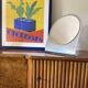 Mid-century table mirror / vanity, France 1970s