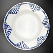 Set of 4 hollow plates Moulin des loups Orchies Hamage model Pantin vintage
