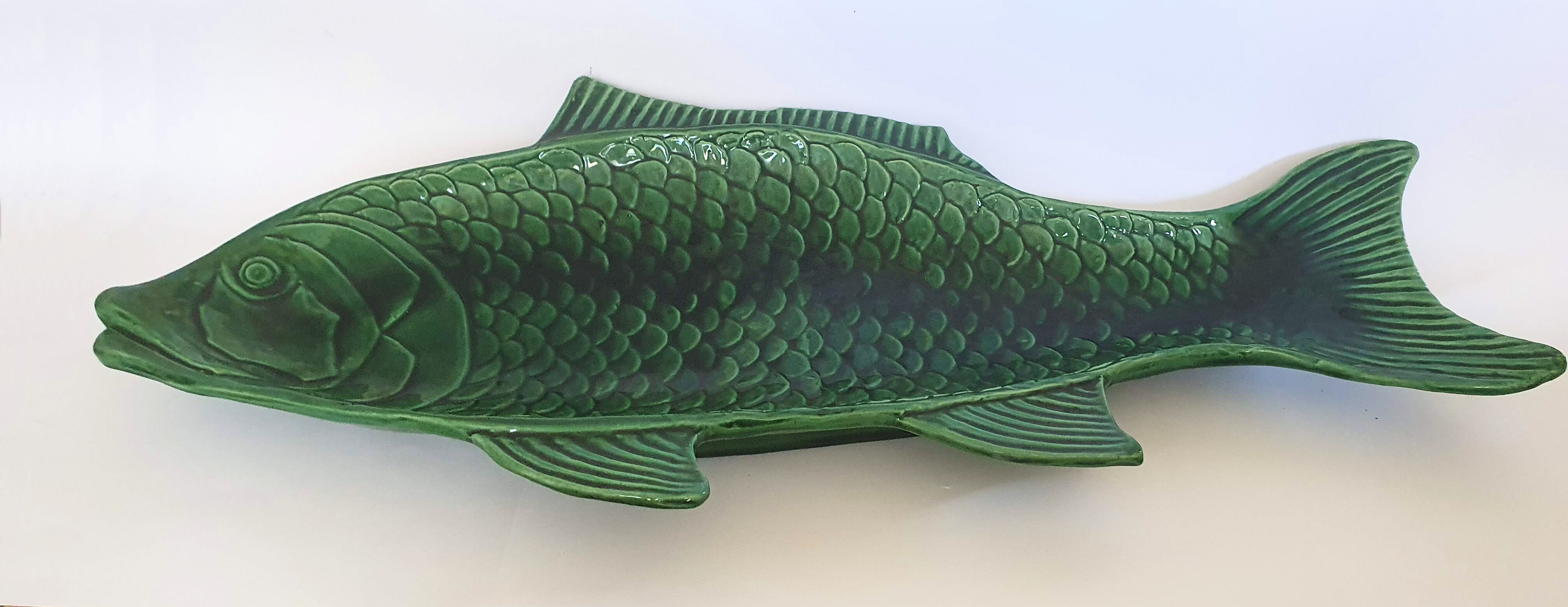 Malicorne ceramic fish dish