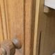 Oak buffet 1970 Guillerme and Chambron for Your House edition Circa
