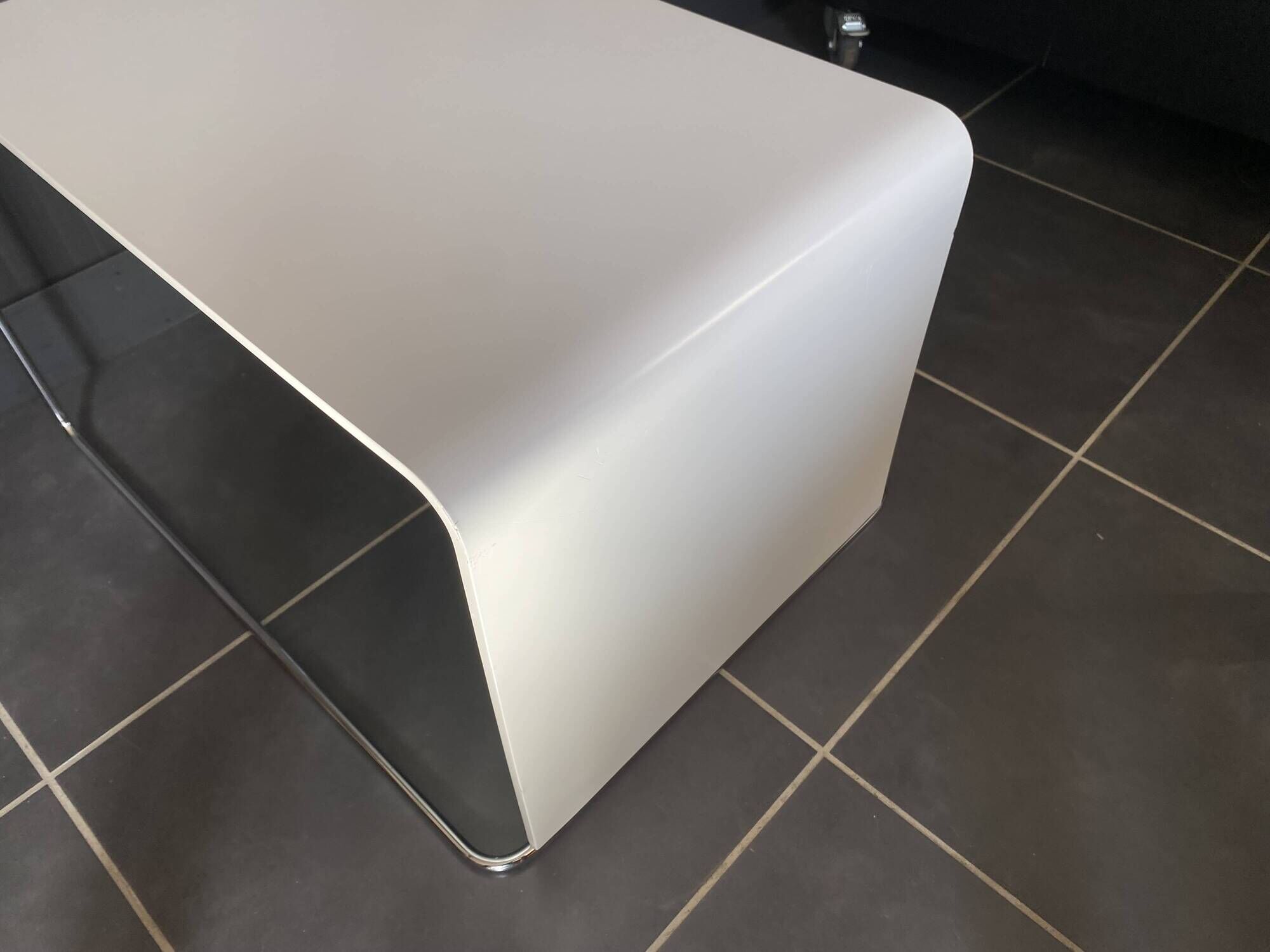 White multifunctional design coffee table