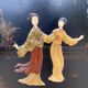 Chinese furniture console 1960 lase wood