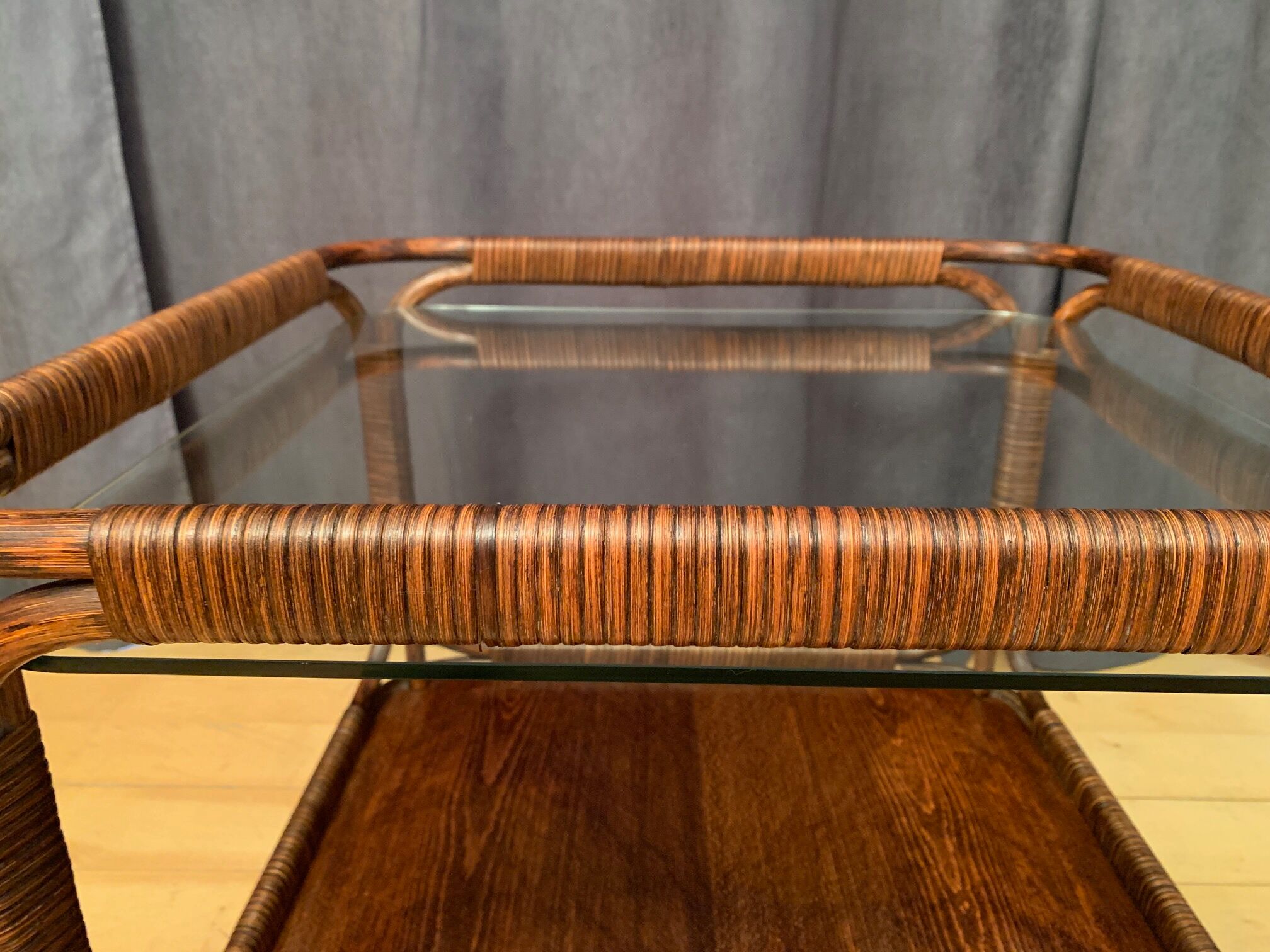 Mobile coffee table, Italy, 1970s