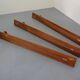 No. 140 Teak Wall Racks by Aksel Kjersgaard for Odder Møbler, 1960s, Set of 3