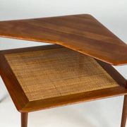 Danish corner coffee table Minerva in teak Hvidt Mølgaard-Nielsen