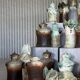 XXL (40-80cm) ceramic chess set by Maria Kenarova