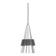 Fog & Morup "Corona" pendant lamp, 1960s