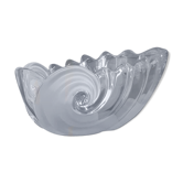 Coupe en verre forme coquillage