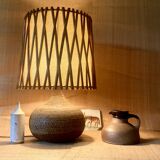 Pied de lampe grès , J.Pouchain Dieulefit