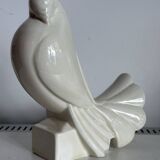Céramique colombe art déco signée Jacques Adnet, 1930