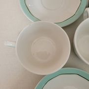 Set of 3 coffee cups M L Porcelain