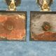 Rare paire de chandeliers en bronze XIX siècle