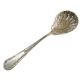 Absinthe spoon, silver-plated brass, Germany, early 20th century