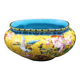 19th-century earthenware jardinière attributed to Felix Optat Milet.