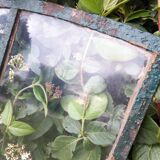 Industrial arched metal windows L73xH110 19th century glass roof