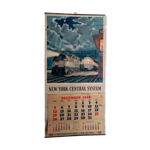 Affiche train New-York