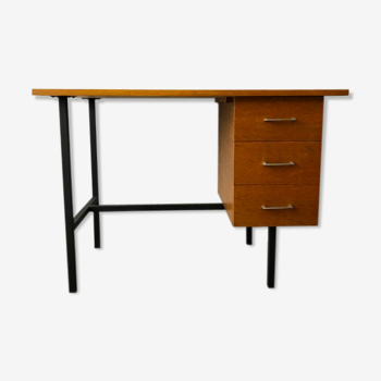 Vintage wood and metal desk