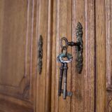 Wardrobe 3 doors Louis XV