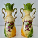 Paire de vases anciens Art Nouveau -Robert Hanke ( Autriche)
