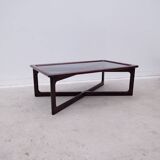 Table basse scandinave en palissandre de dyrlund, danemark 1970