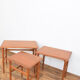 Mid-Century Danish Teak Nesting Tables, Set of 3