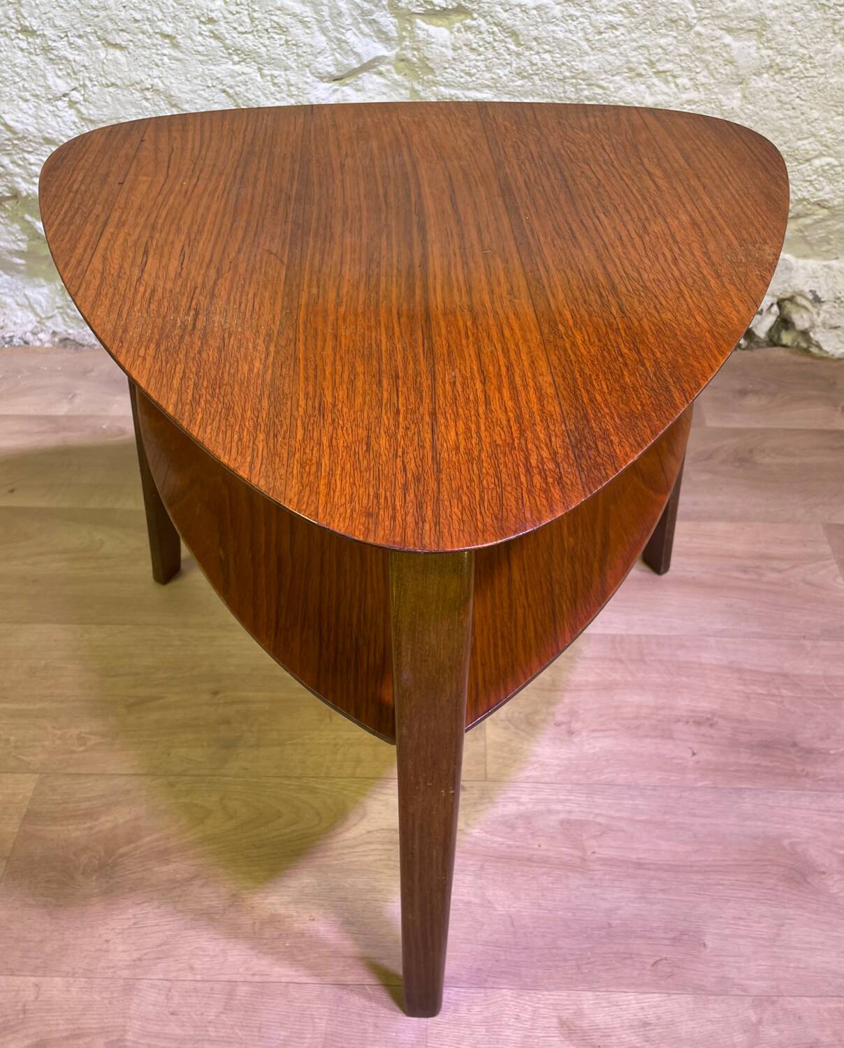 Bow Wood Pedestal Table by Steiner