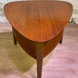Bow Wood Pedestal Table by Steiner