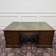 Large Antique English Desk Partnerdesk
