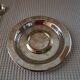 old Oneida glass and silver metal jam maker