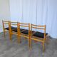 Chaises de salle à manger en bois scandinave vintage - Branko Ursic STOL Kamnik, ensemble o