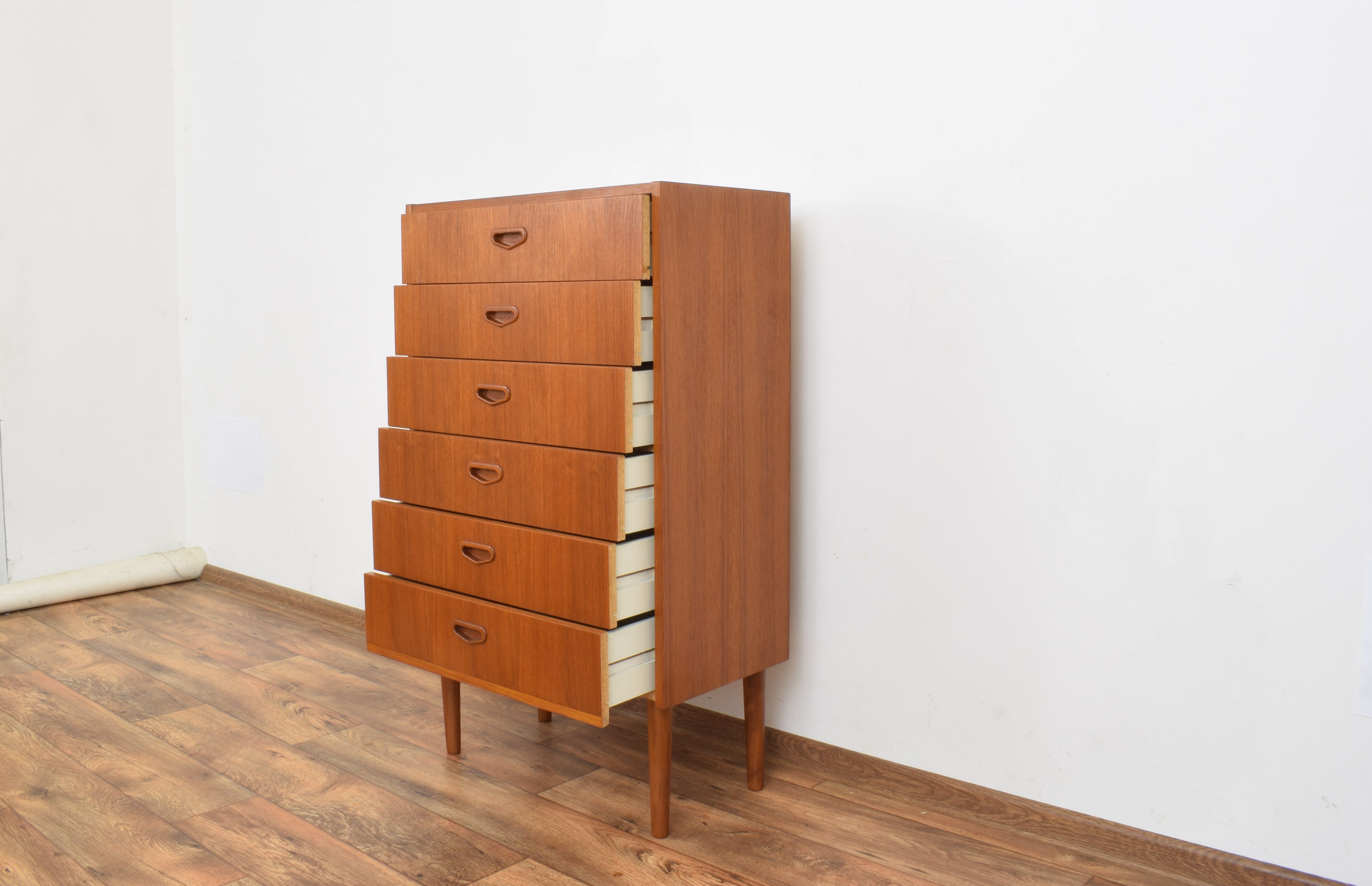Mid-century swedish teak chest of drawers, 1960s.