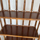 Vintage bamboo and rattan shelf/bookcase