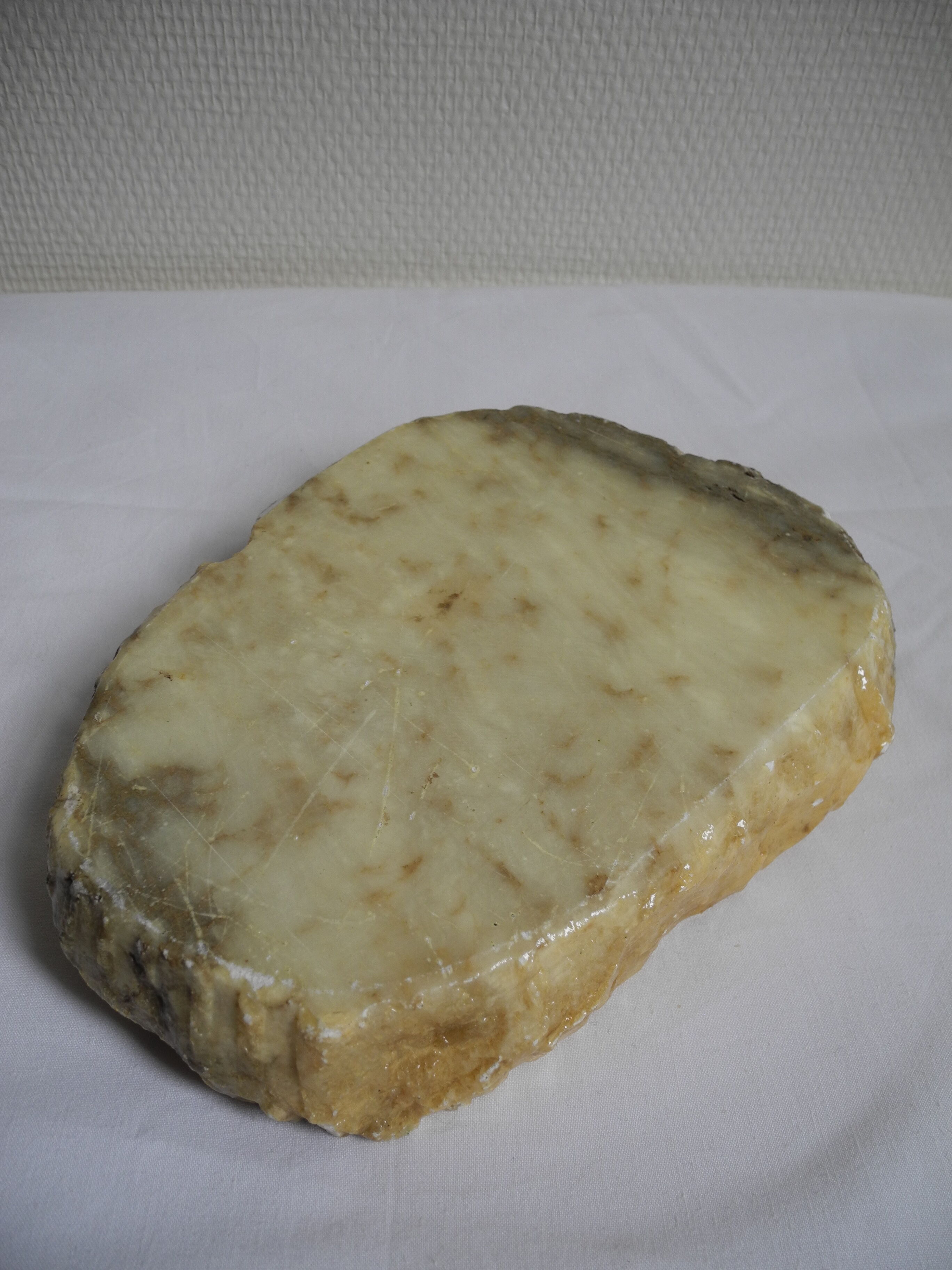 Alabaster ashtray, vintage retro decor