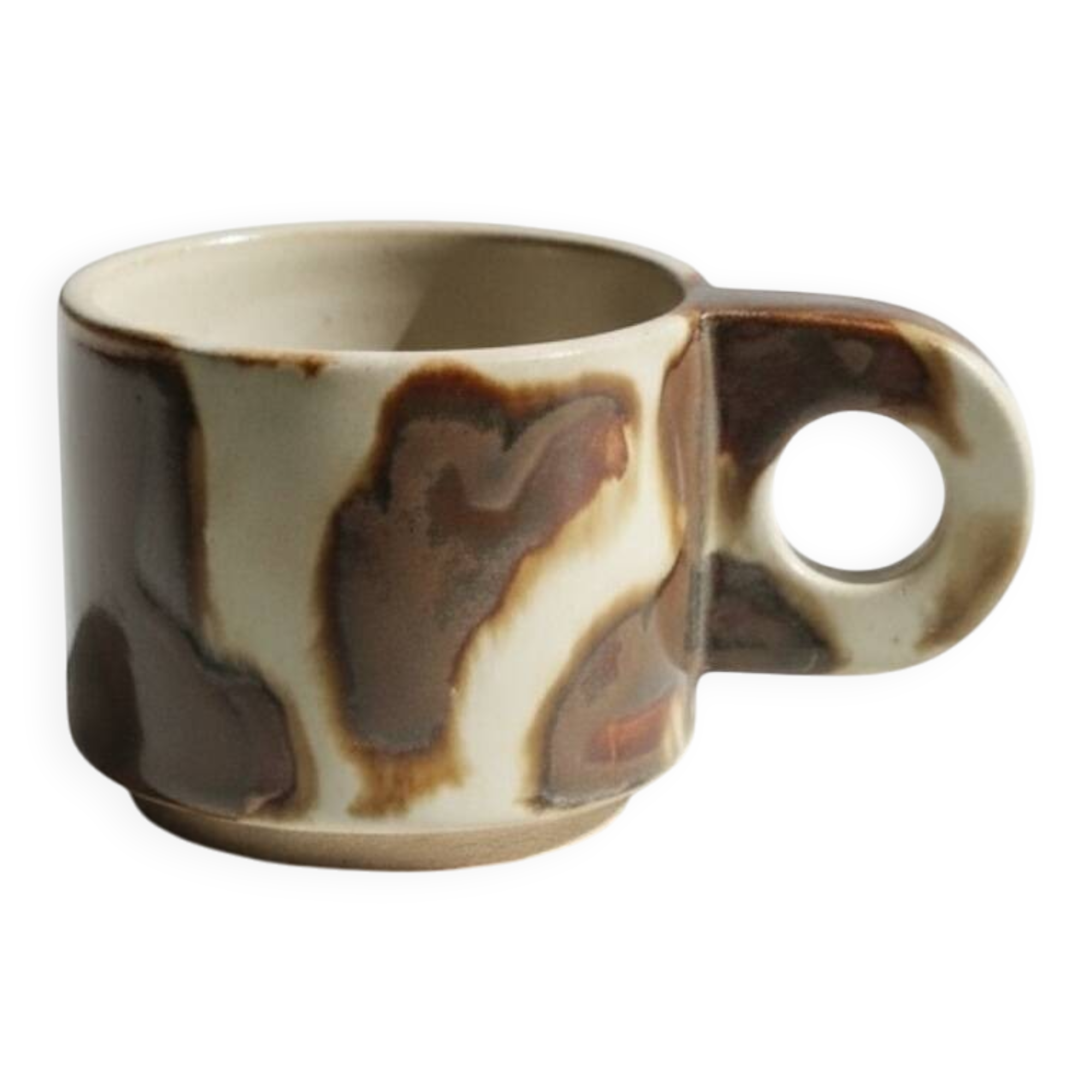 Stoneware mug "La Vache!" – large version 245 ml 🐄☕