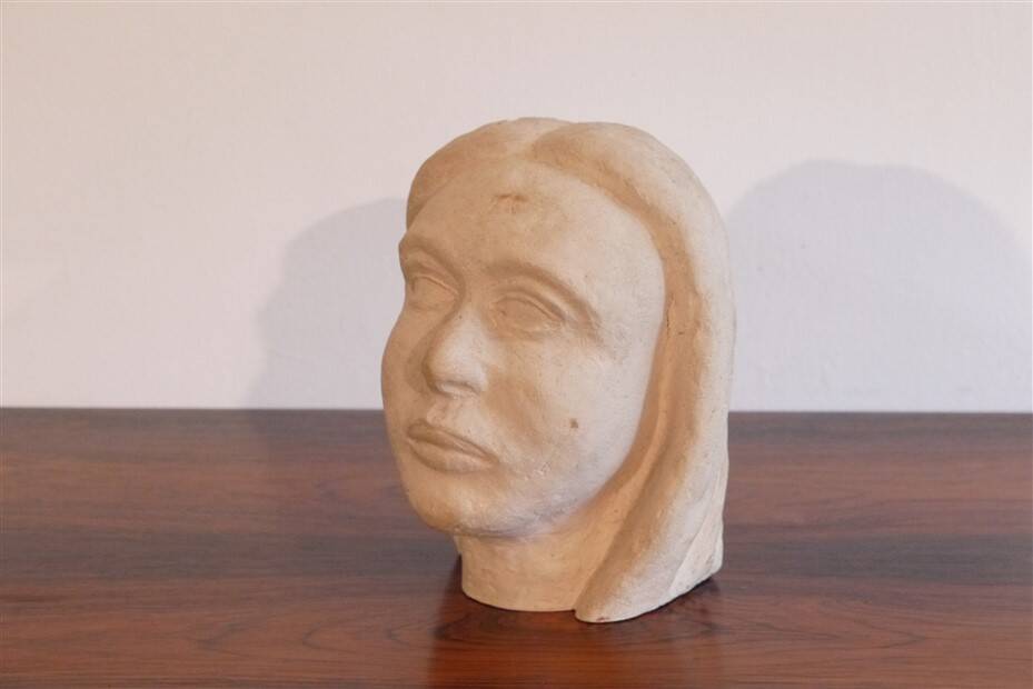 Vintage ceramic head