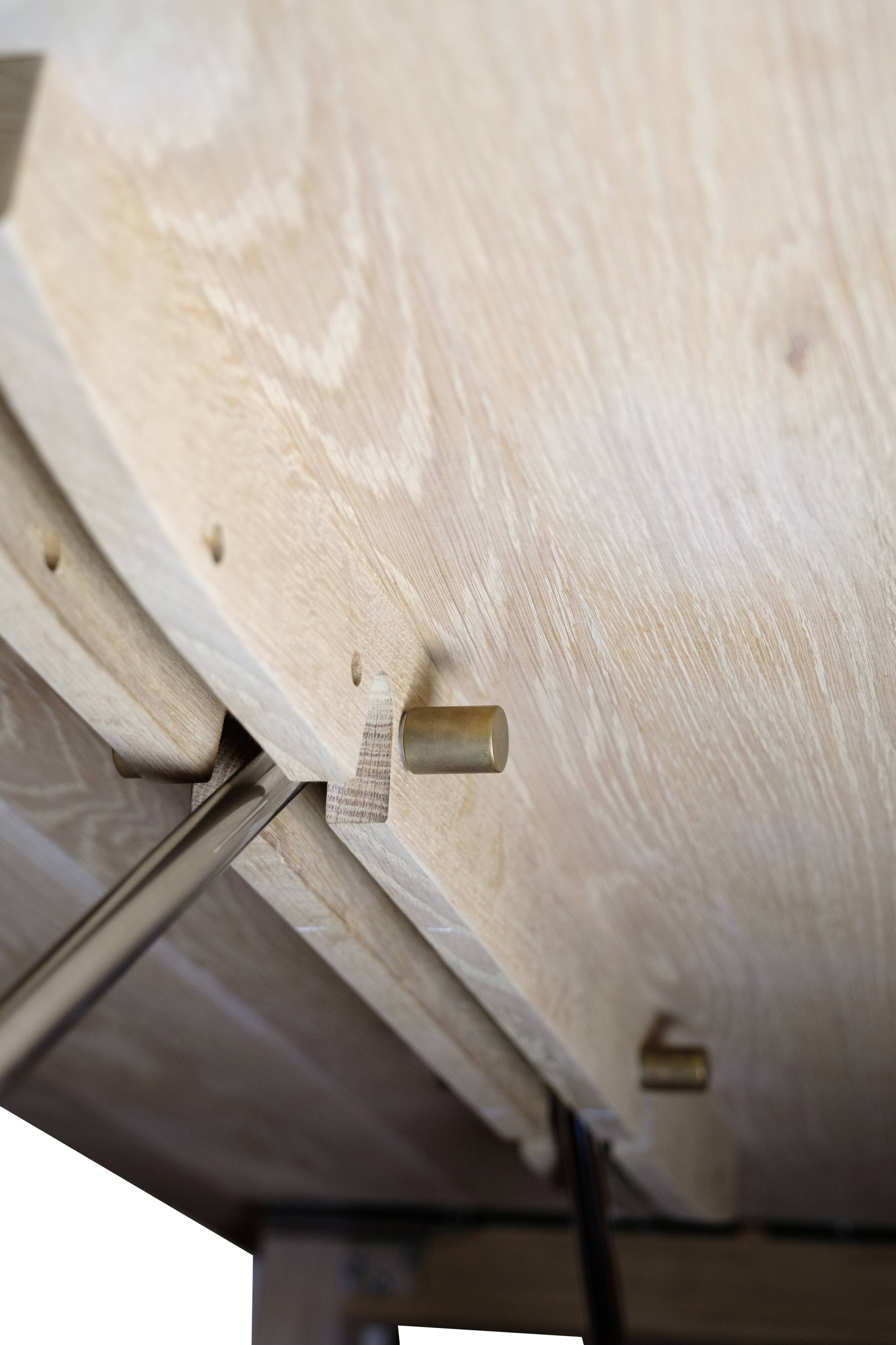 Dining Table Made In Solid Oak By Hans Thryge Raunkjær For Trip Trap