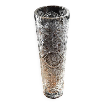 Vase en cristal de bohème