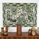 Toile imprimée René Fumeron scène de pêche années 60