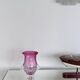 Vase sculptural massif rose, Murano "Sommerso" Artenuove par Pustetto et Zanetti