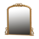 Victorian giltwood overmantel mirror