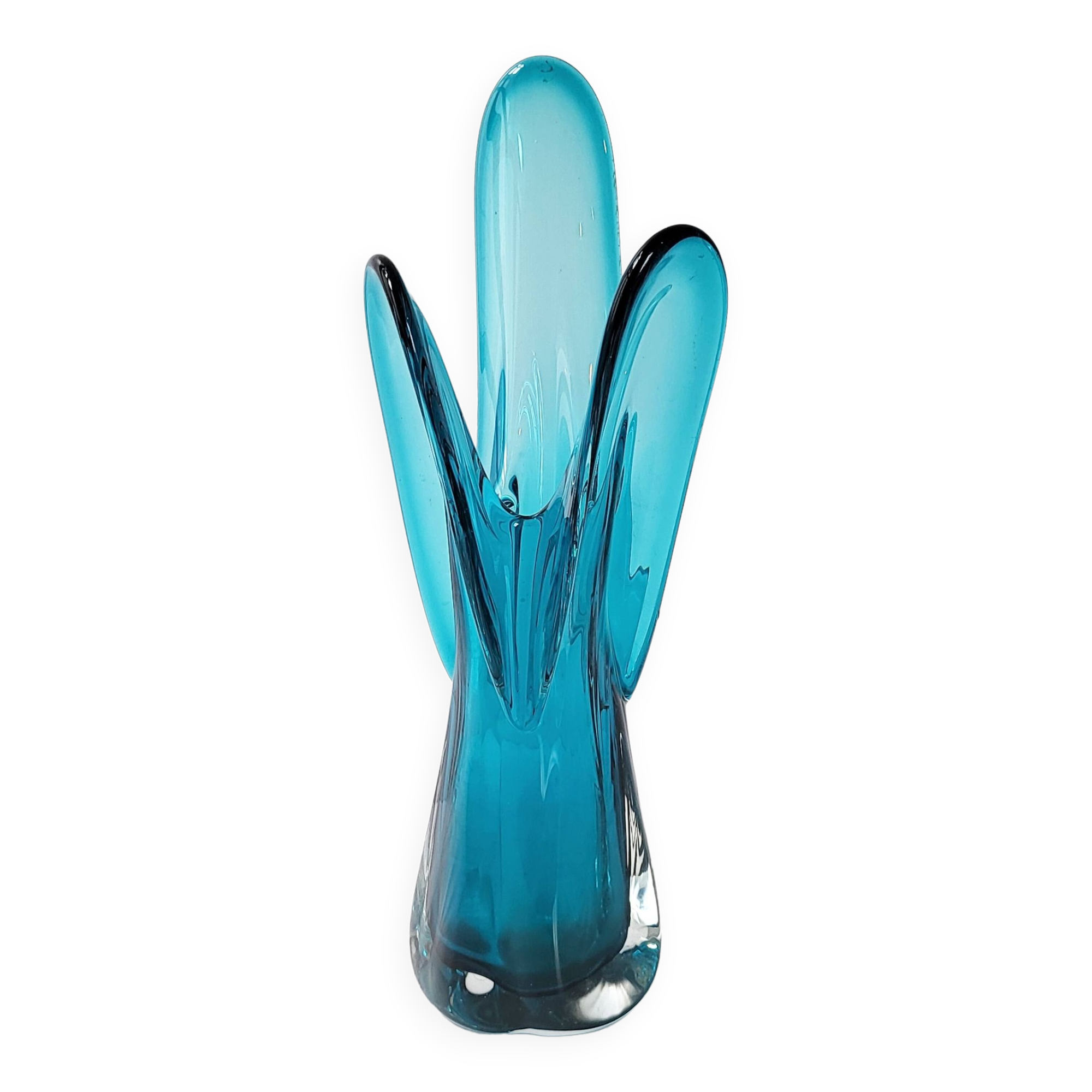 Vintage Murano glass vase 1960