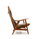 Mid Century Illum Wikkelsø Chaise longue en teck