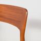 Mid-Century Modern Teak Dining Chairs model 26 by Henry Kjærnulf  for Korup